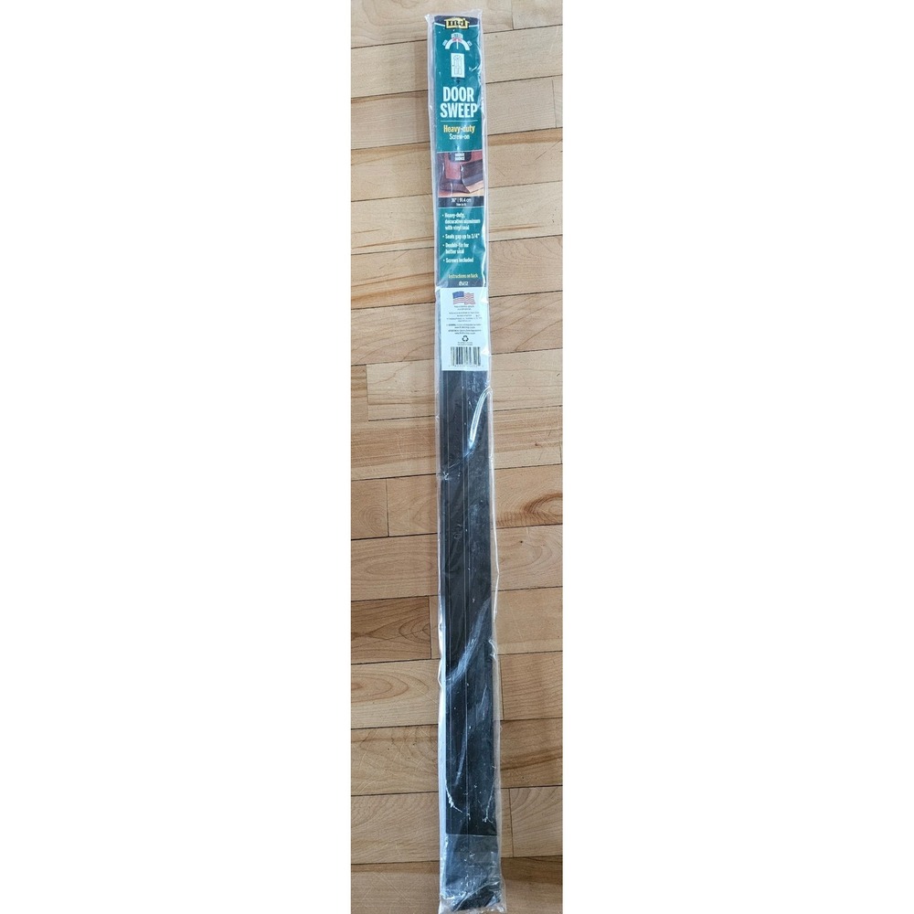MD Building Products 36in Heavy Duty Screw On Door Sweep Bronze Aluminum 05652
